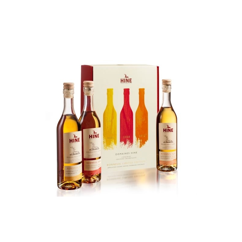 Limited Edition Trio Bonneuil Cognac HINE