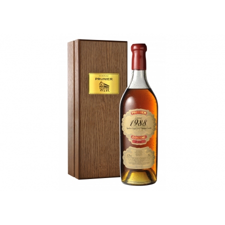 Millésime 1988 Grande Champagne édition limitée Cognac Prunier