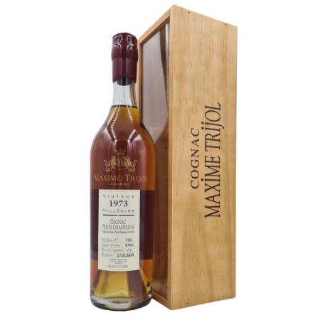 Vintage 1973 Petite Champagne limited edition Maxime Trijol Cognac