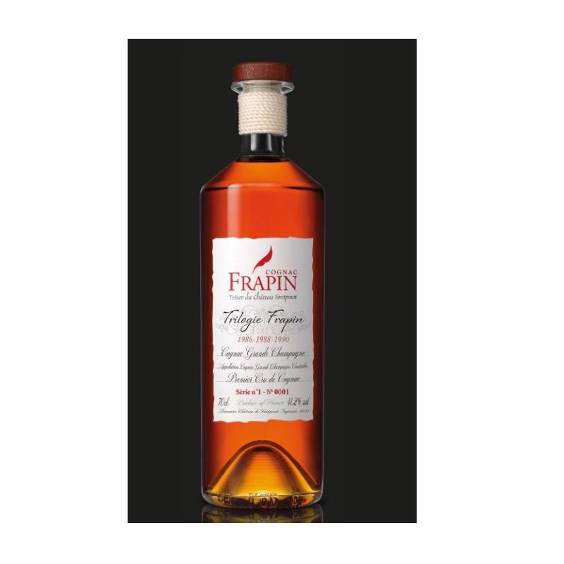 frapin Cognac Frapin Trilogie Série 1 Tresor Château Fontpinot I La Cognathèque