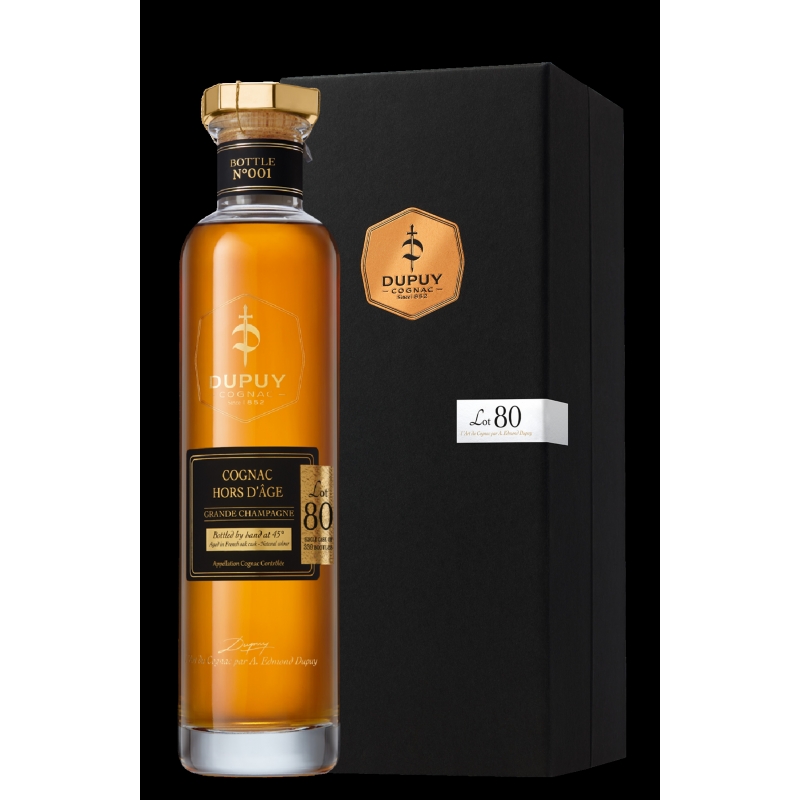 Lot 80 Grande Champagne limited edition Dupuy Cognac