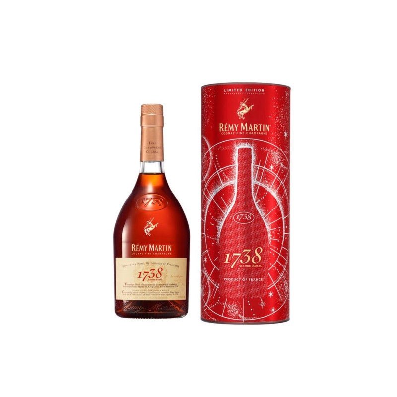 1738 Accord Royal Fin d'année 2024 Cognac Rémy Martin édition limitée