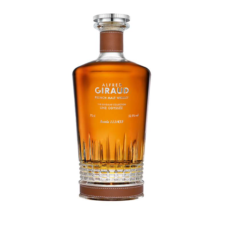 Une Odyssée Whisky français de malt Alfred Giraud édition limitée