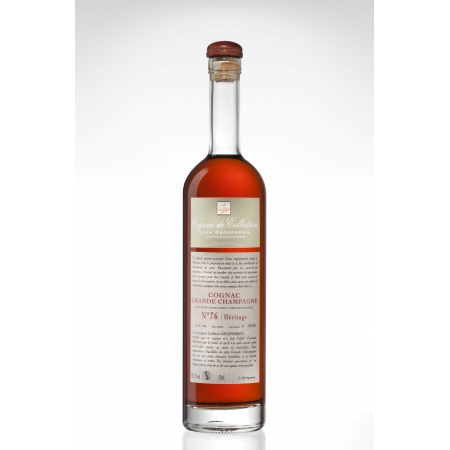 Héritage N°76 Grande Champagne Brut de fût Cognac Grosperrin édition limitée