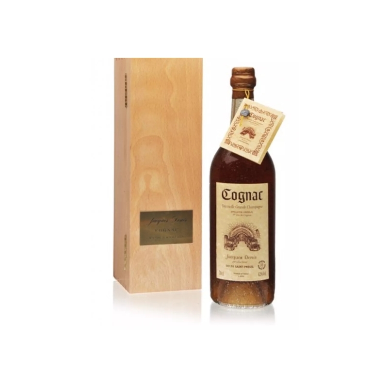 Très Vieille Grande Champagne Cognac Jacques Denis édition limitée